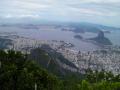 Vue du Corcovado sur Botafogo